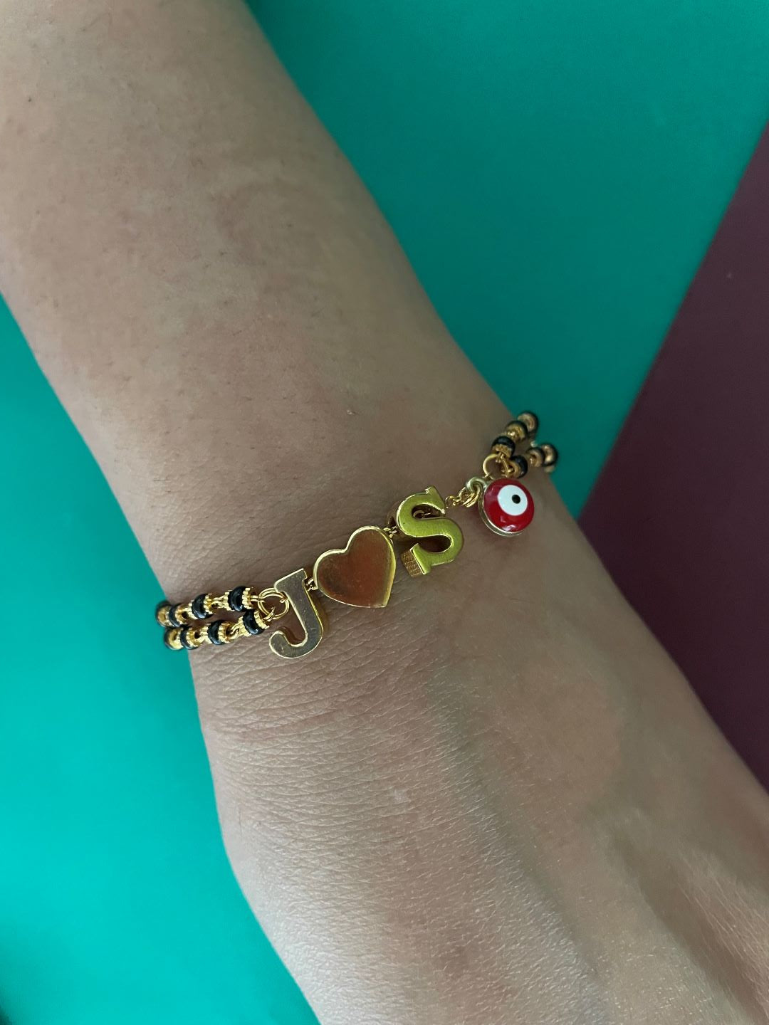 Custom Name Mangalsutra Bracelet