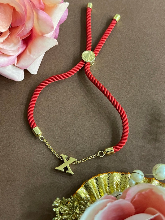 Fragile X Bracelet | Royal Red Thread Bracelet