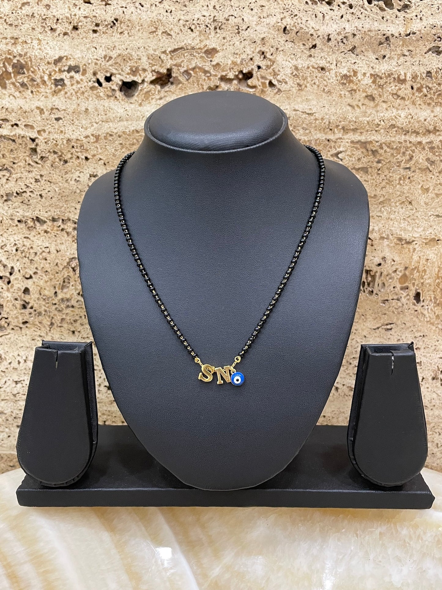 2 Letter Nazariya Mangalsutra with Evil Eye