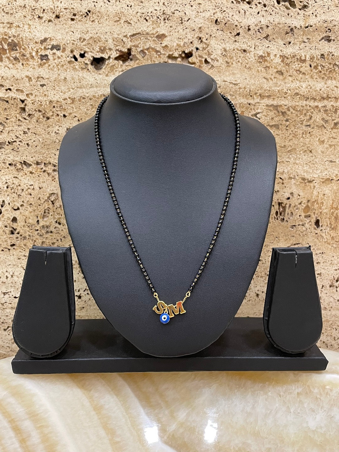 2 Letter Nazariya Mangalsutra with Evil Eye