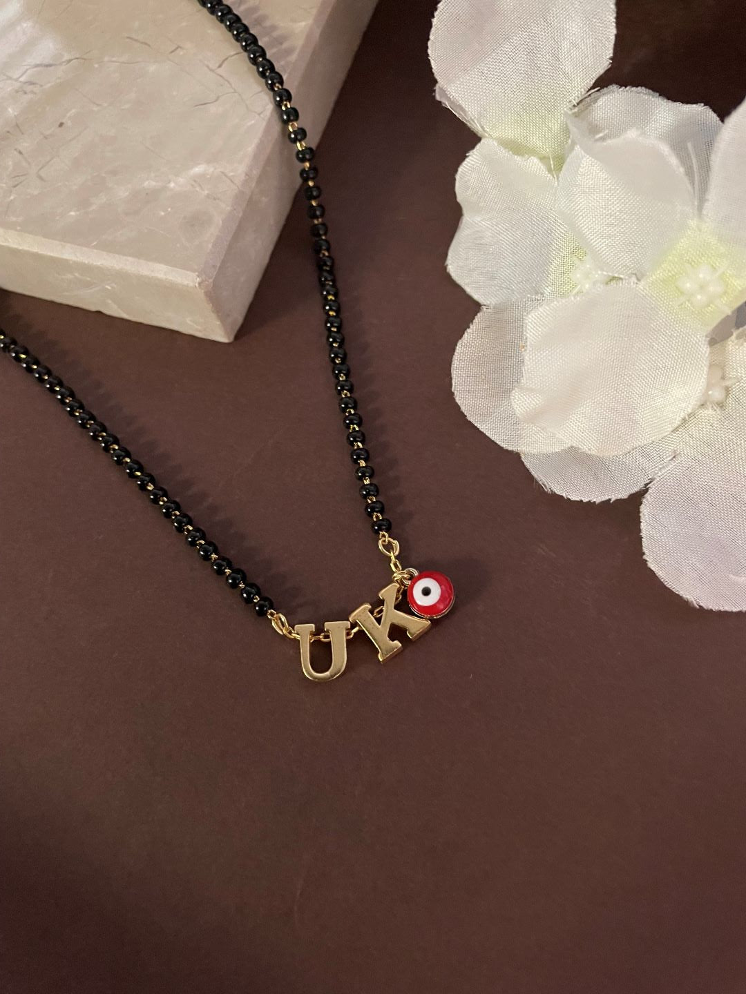 2 Letter Nazariya Mangalsutra with Evil Eye
