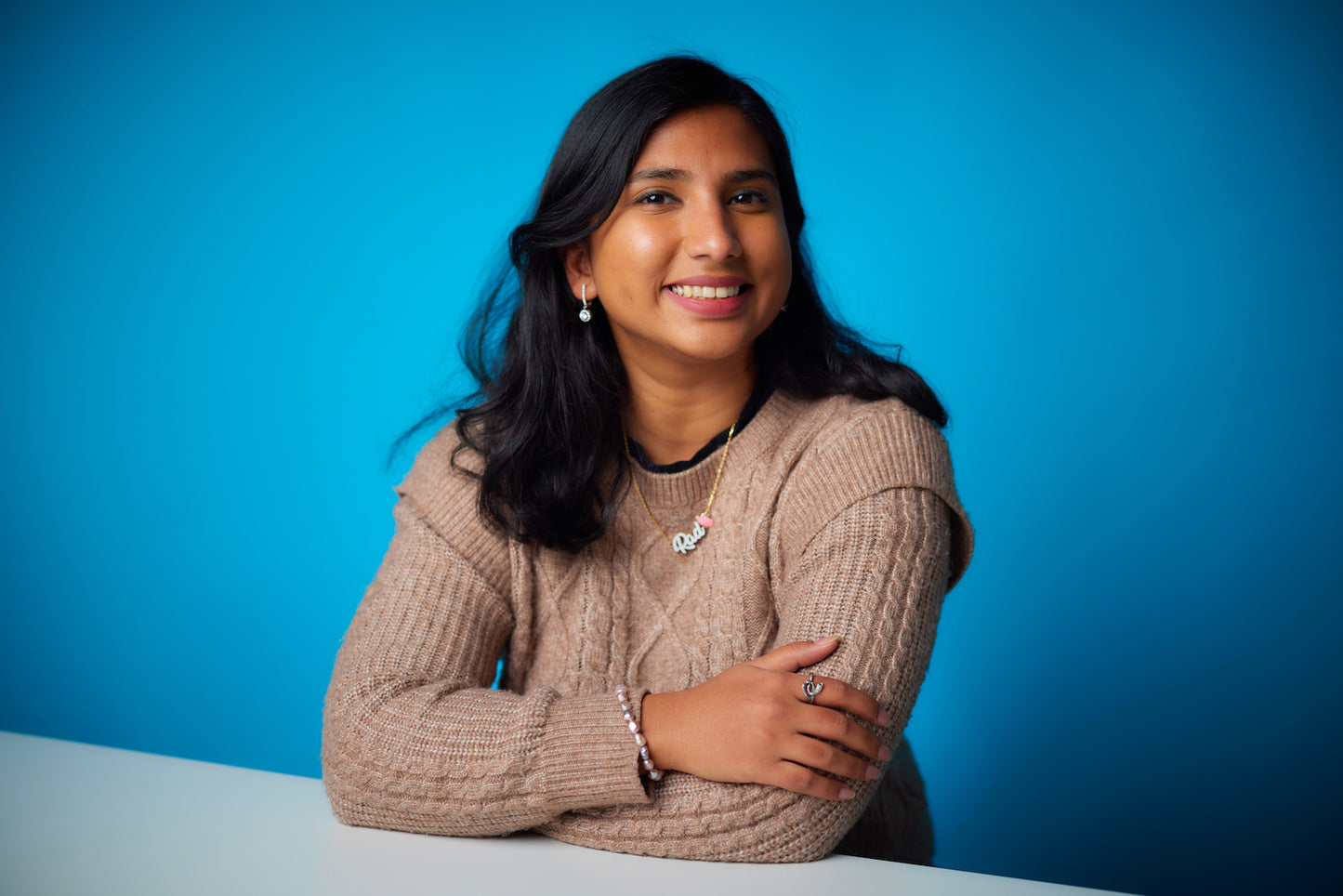 24k Gold Plated Enamel Custom Name Necklace with Butterfly