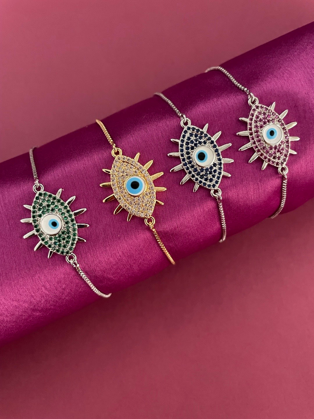 Evil Eye Charm Bracelet