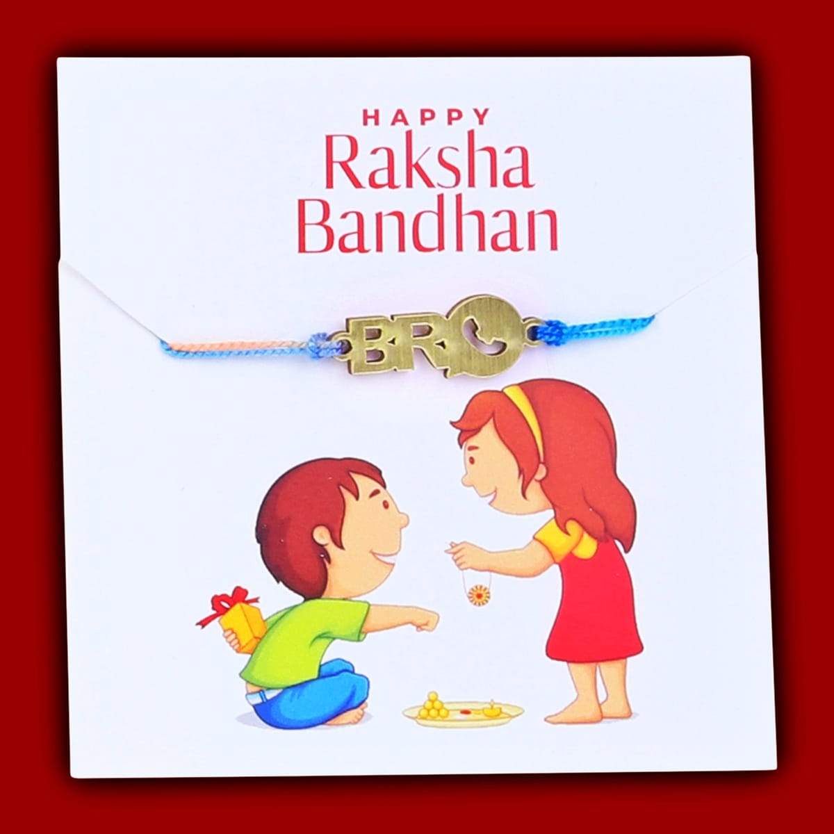 Digital Dress Room Designer Fancy Rakhi Set for Men Social Media Influencer Whatsapp Wala Bhai Bhaiya Bhabhi Kids| Rakhi Bracelet Gift for Brother