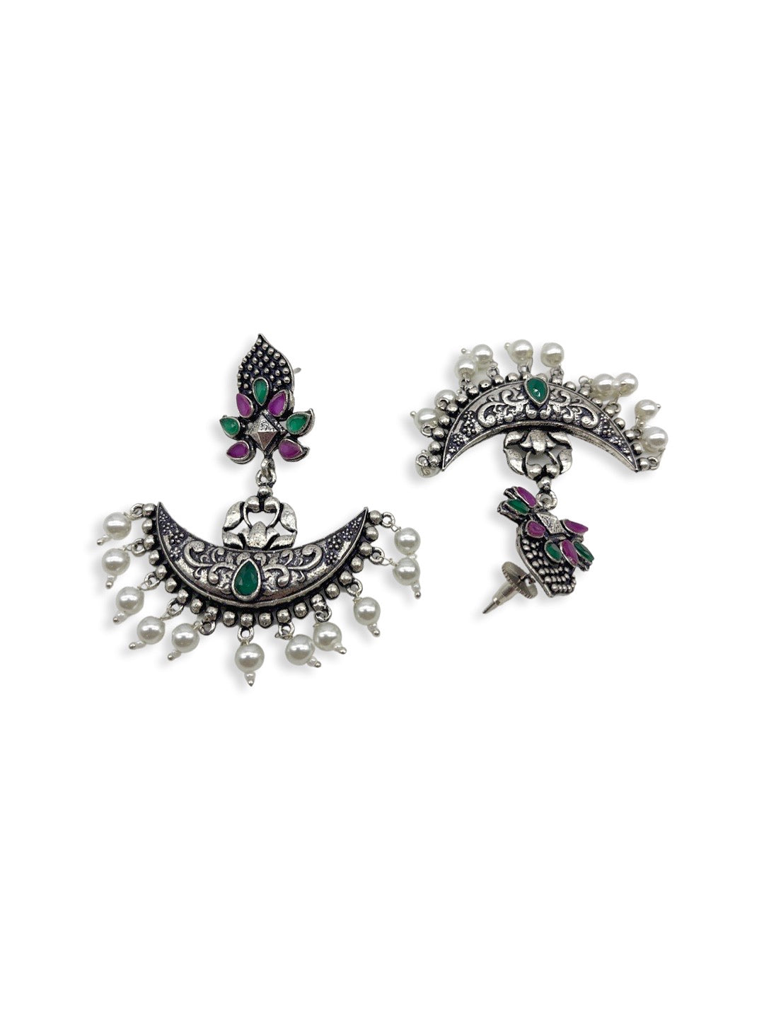 Oxidized earrings