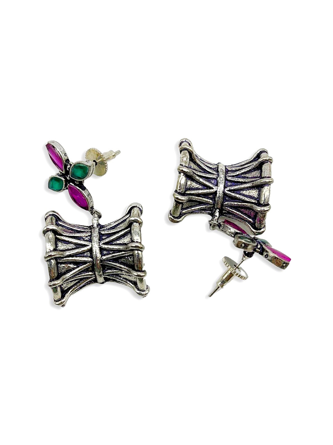 Oxidized earrings