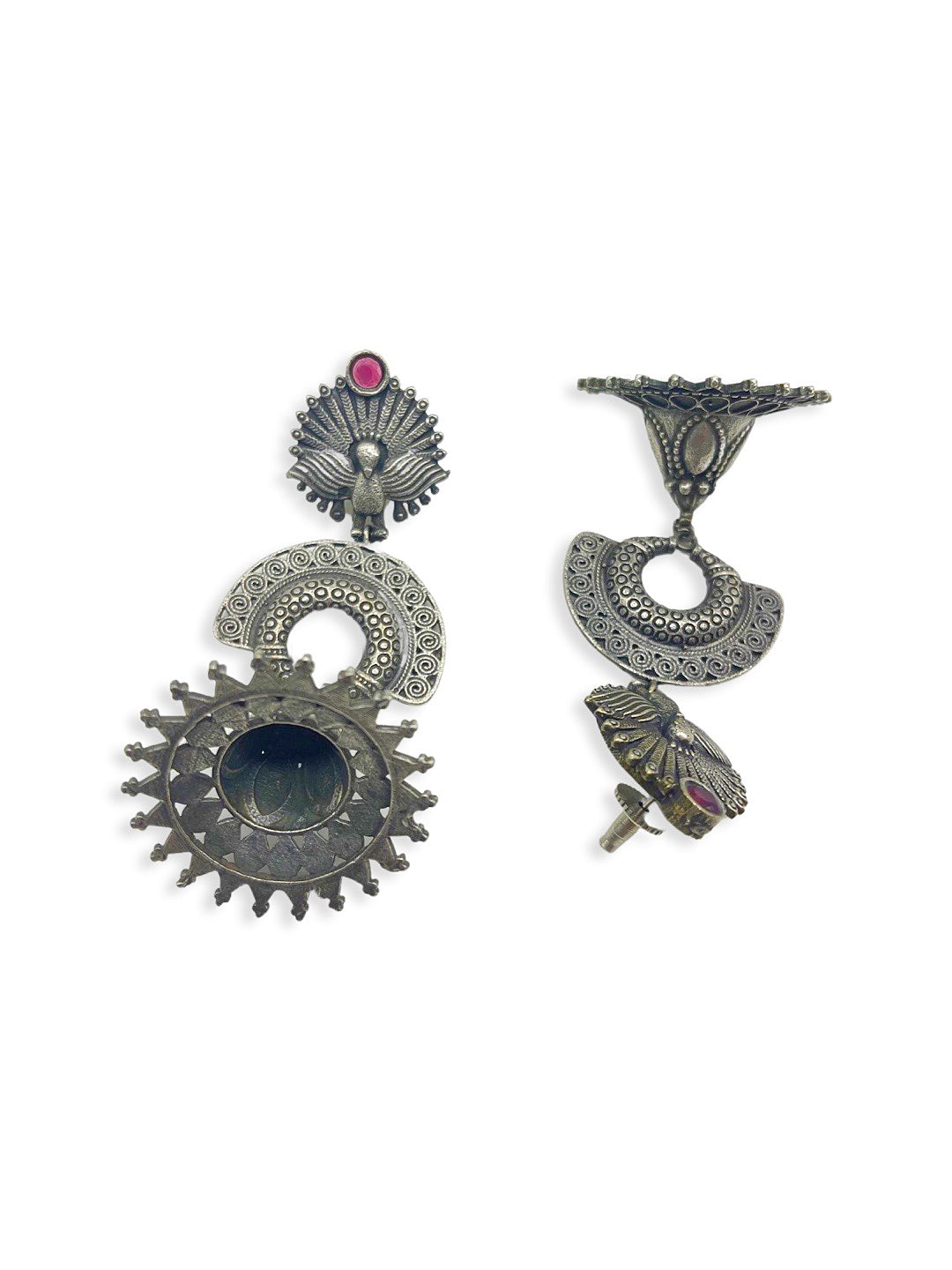 Oxidized earrings