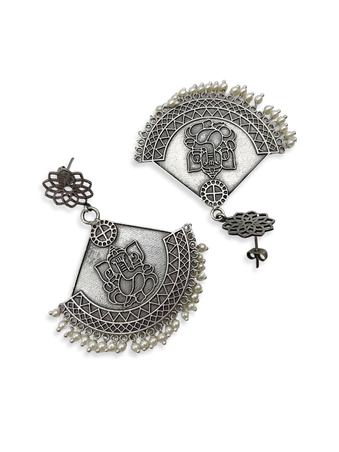 Oxidized earrings