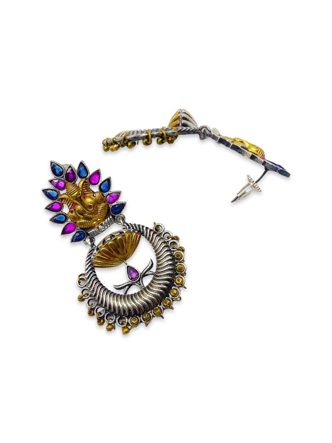 Oxidized earrings