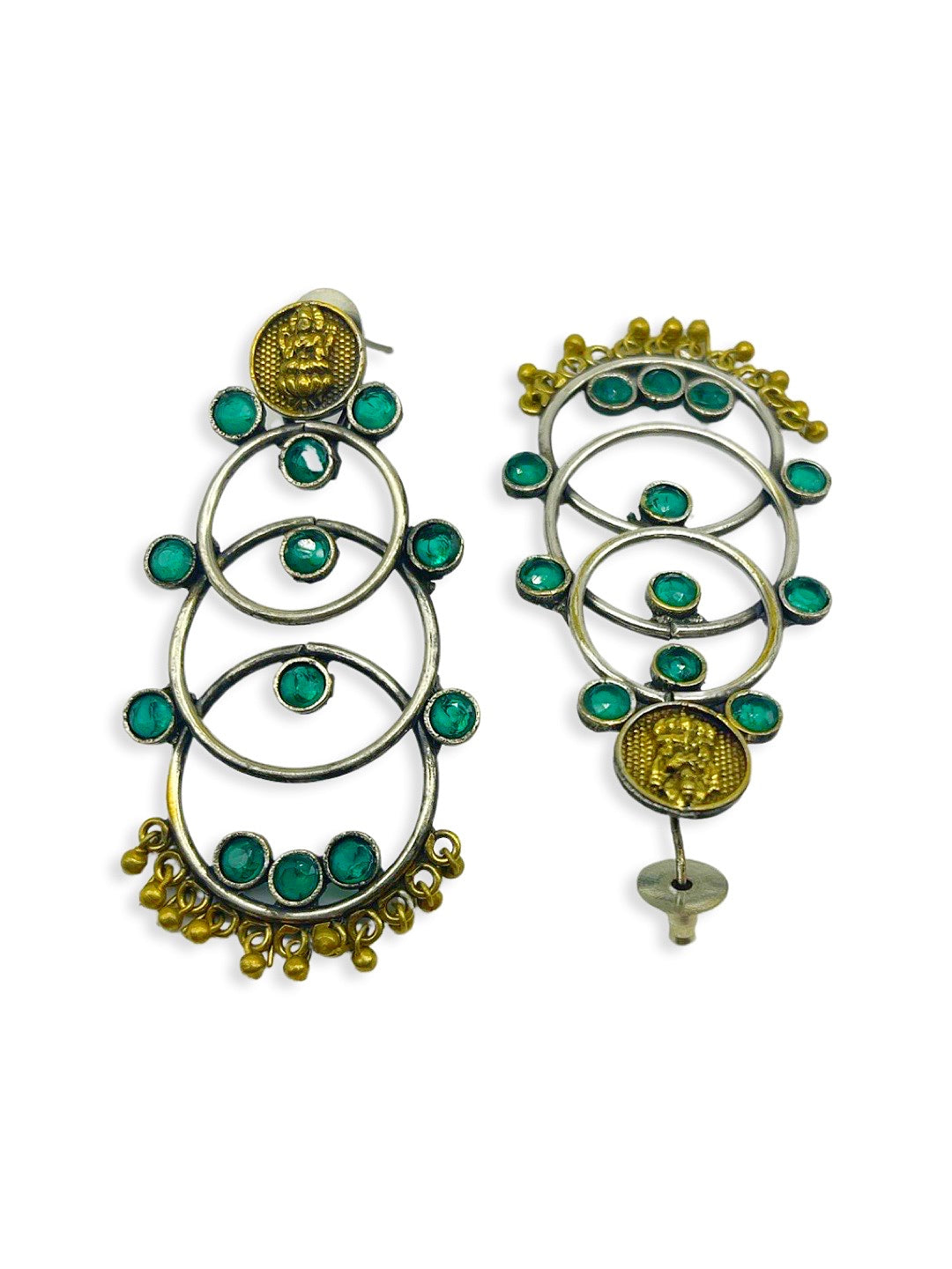 Oxidized earrings
