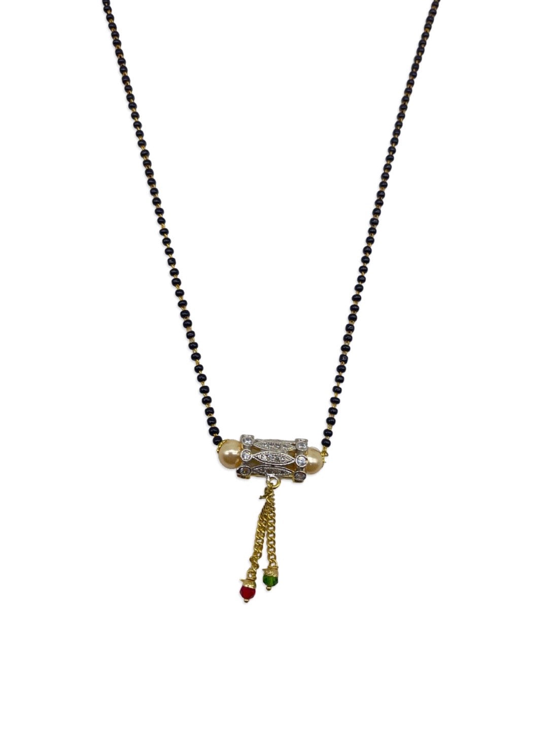 american diamond mangalsutra