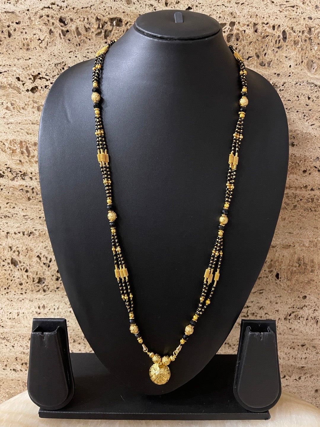traditional gold mangalsutra