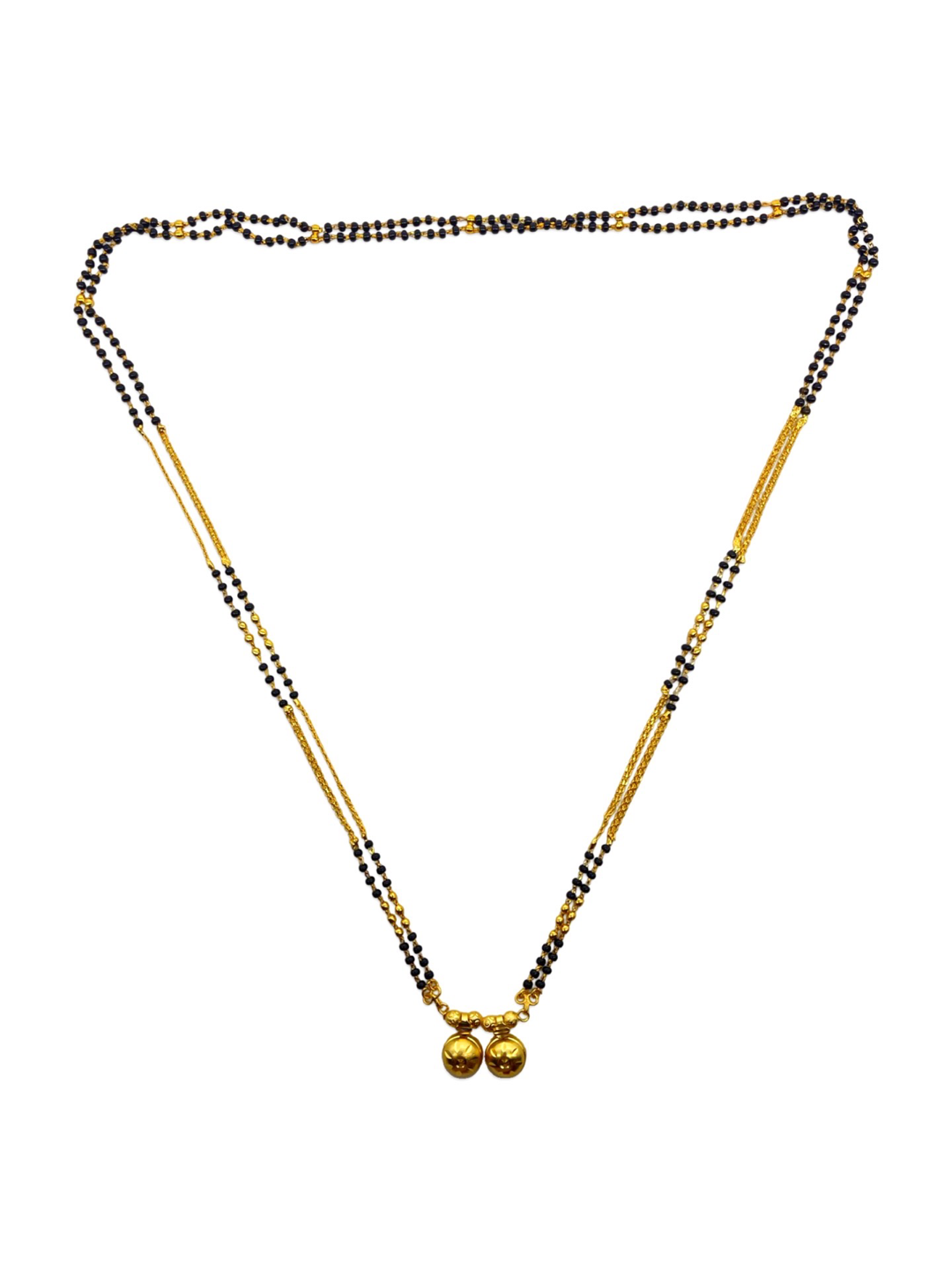 black beads chain