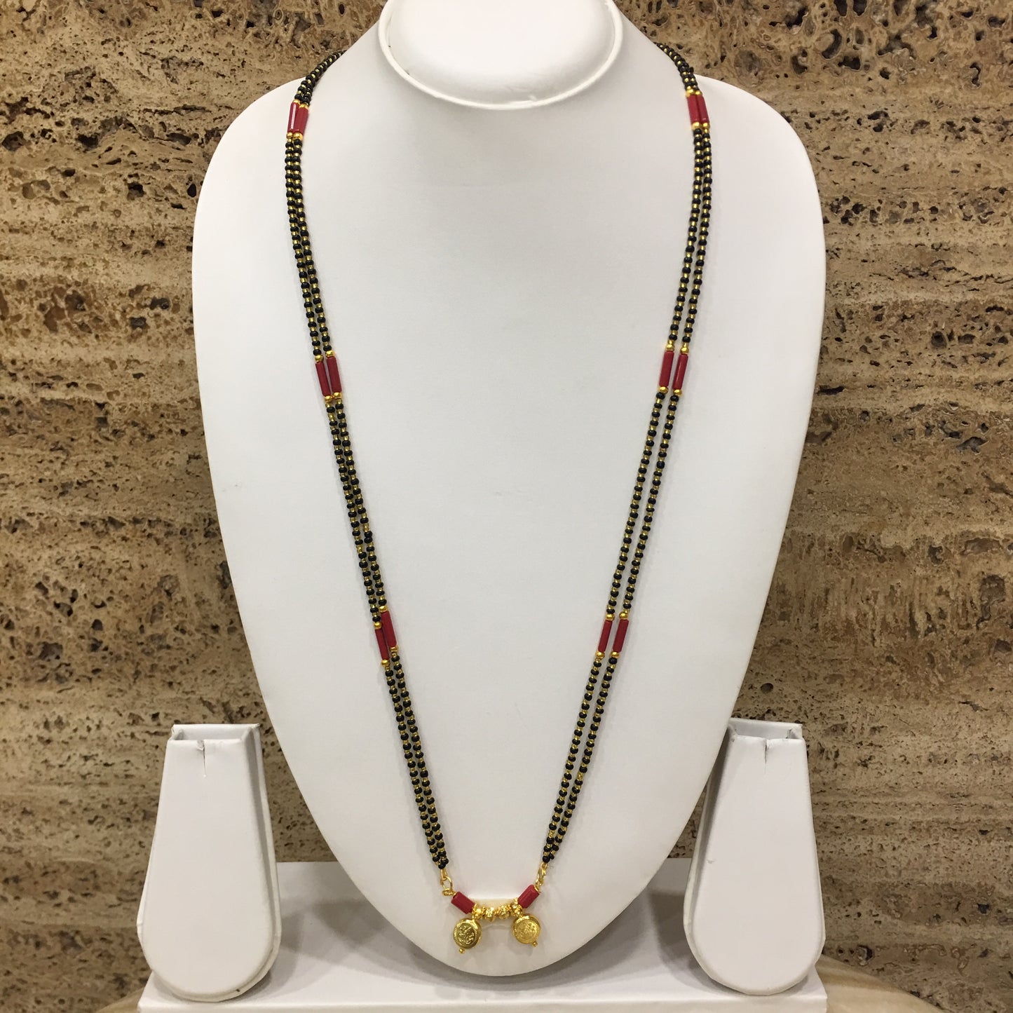 Digital Dress Room Long Mangalsutra Designs Gold Plated Latest 2 Vati Design Traditional Mangalsutra