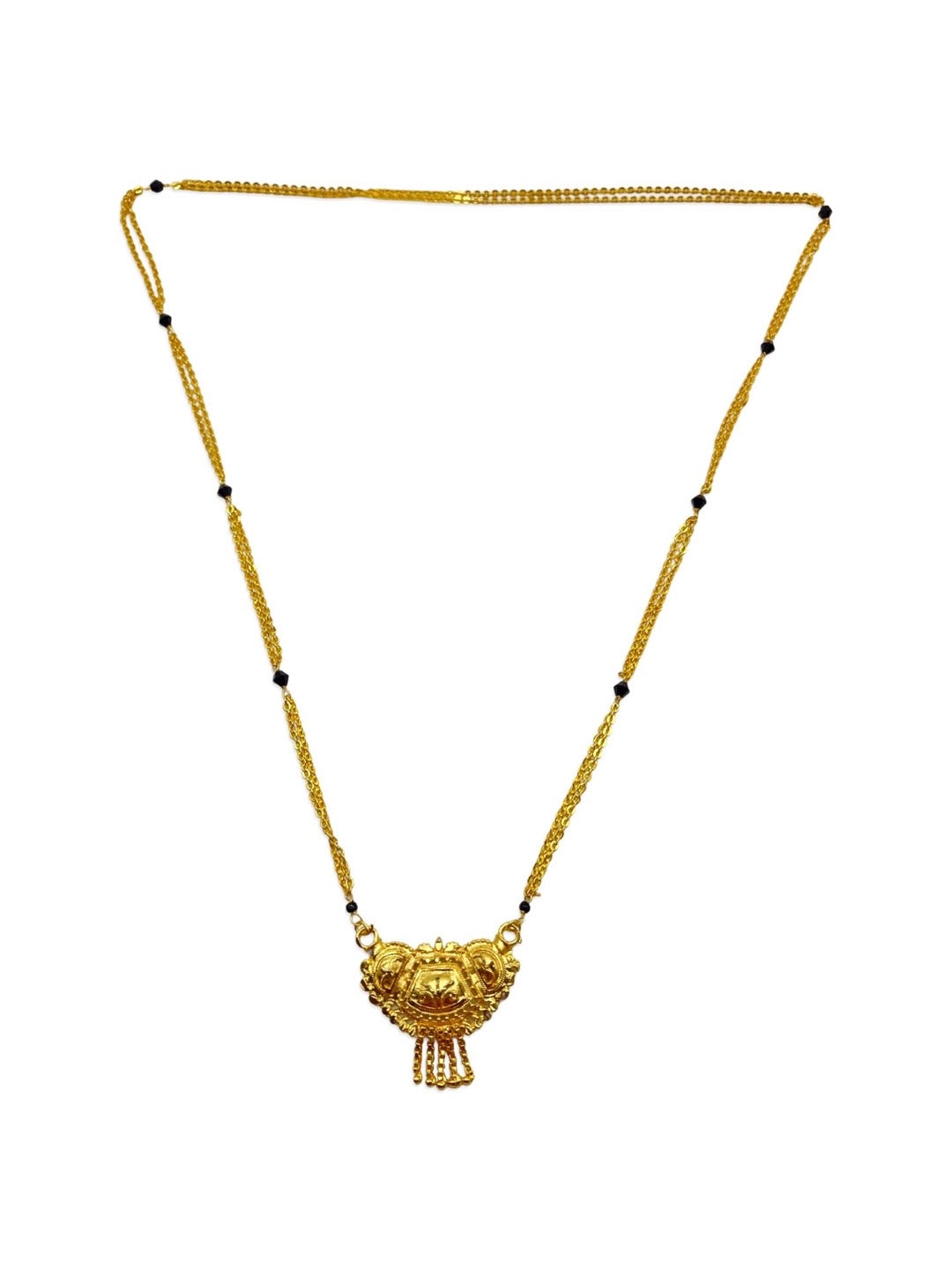 crystal mangalsutra