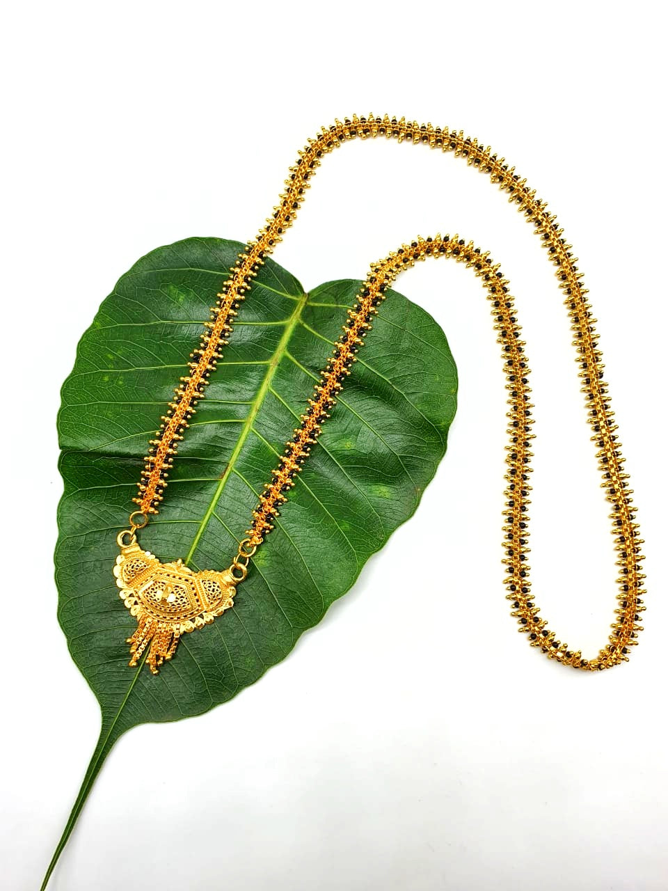 long gold mangalsutra designs latest