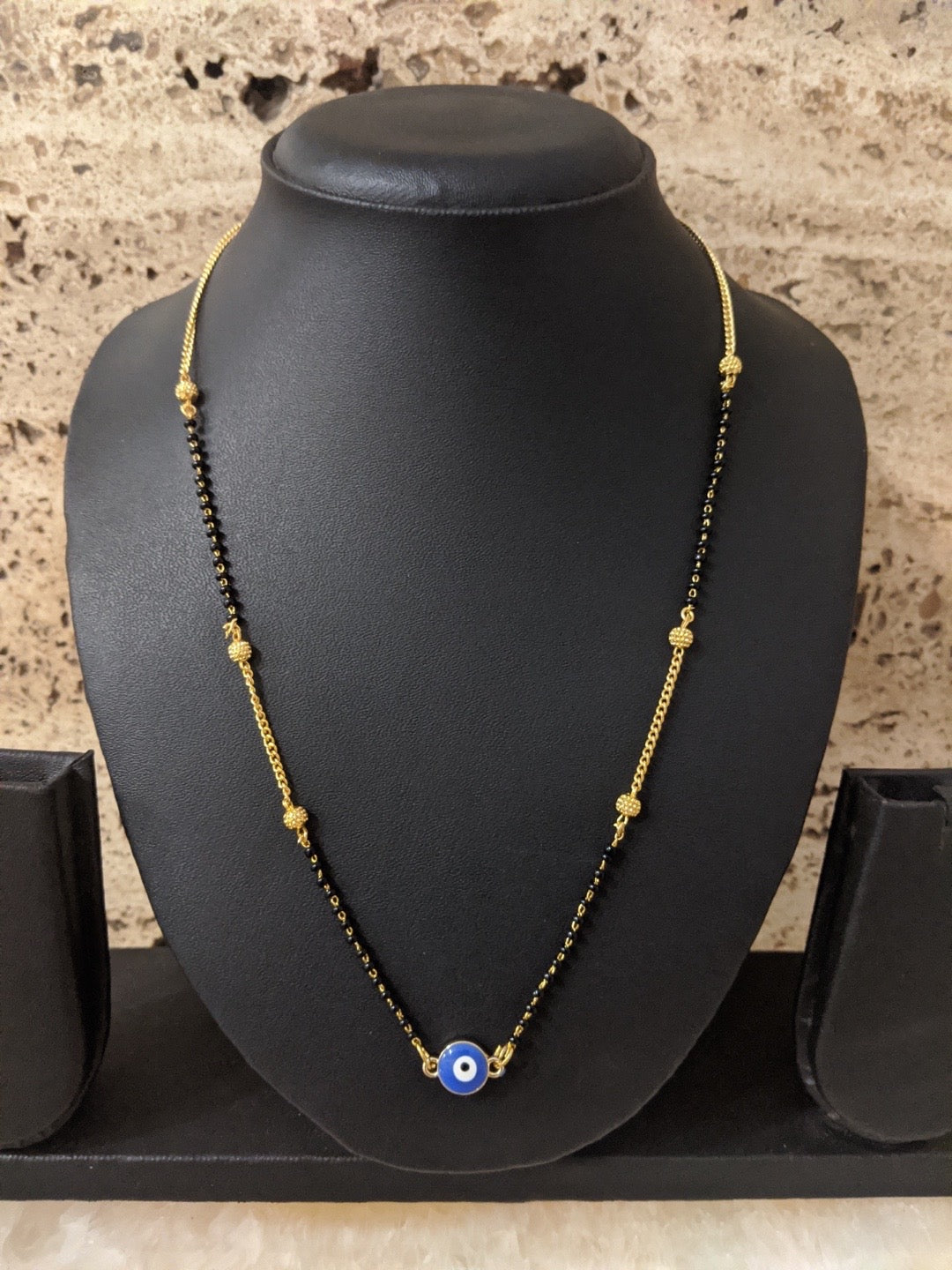 short gold mangalsutra designs latest