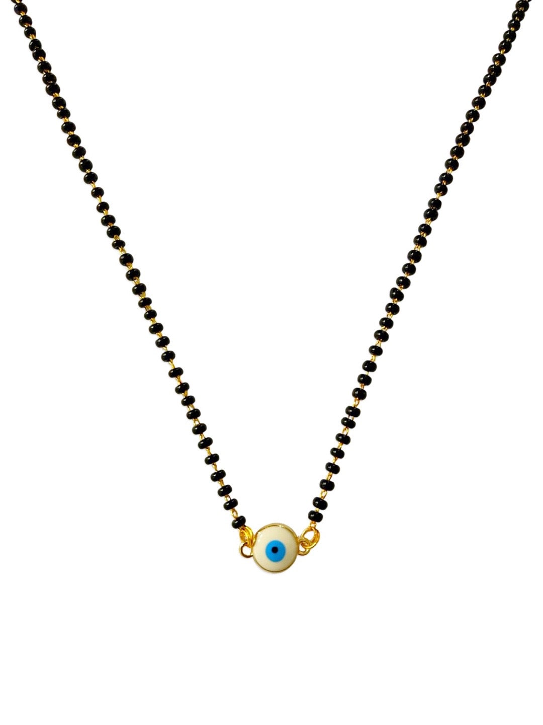 black beads mangalsutra designs