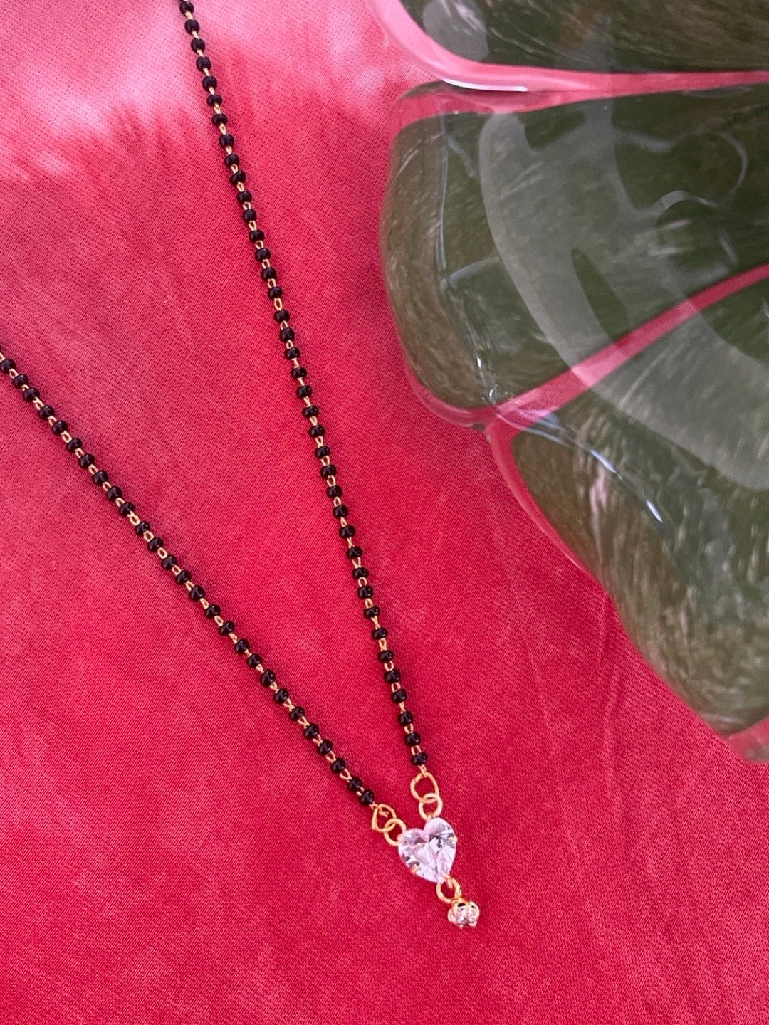 fancy short mangalsutra designs