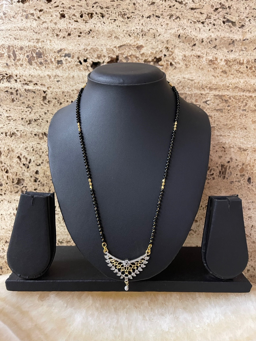 Short Gold Mangalsutra Designs Latest