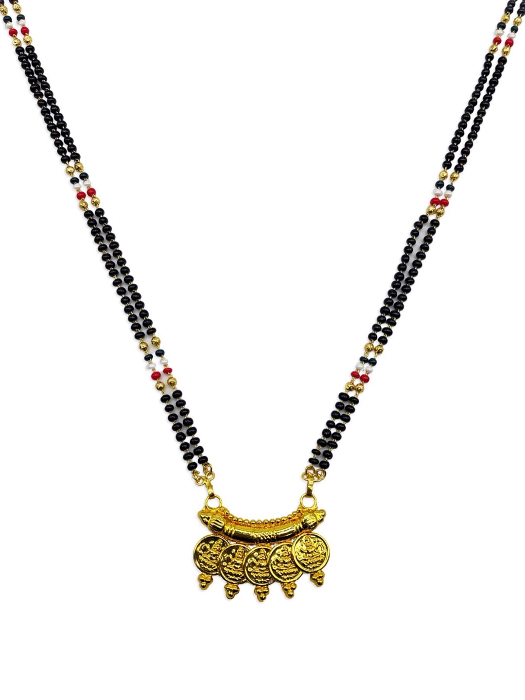 2 Line Gold Mangalsutra Designs