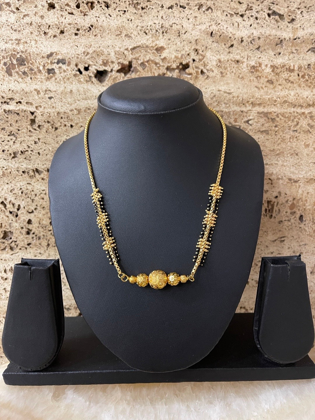 fancy short mangalsutra designs