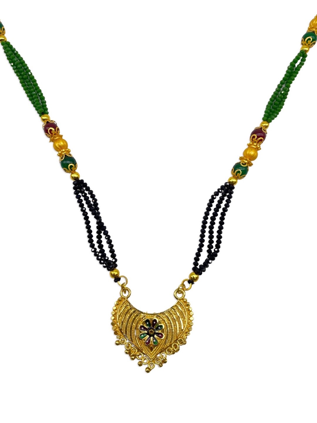 crystal mangalsutra designs