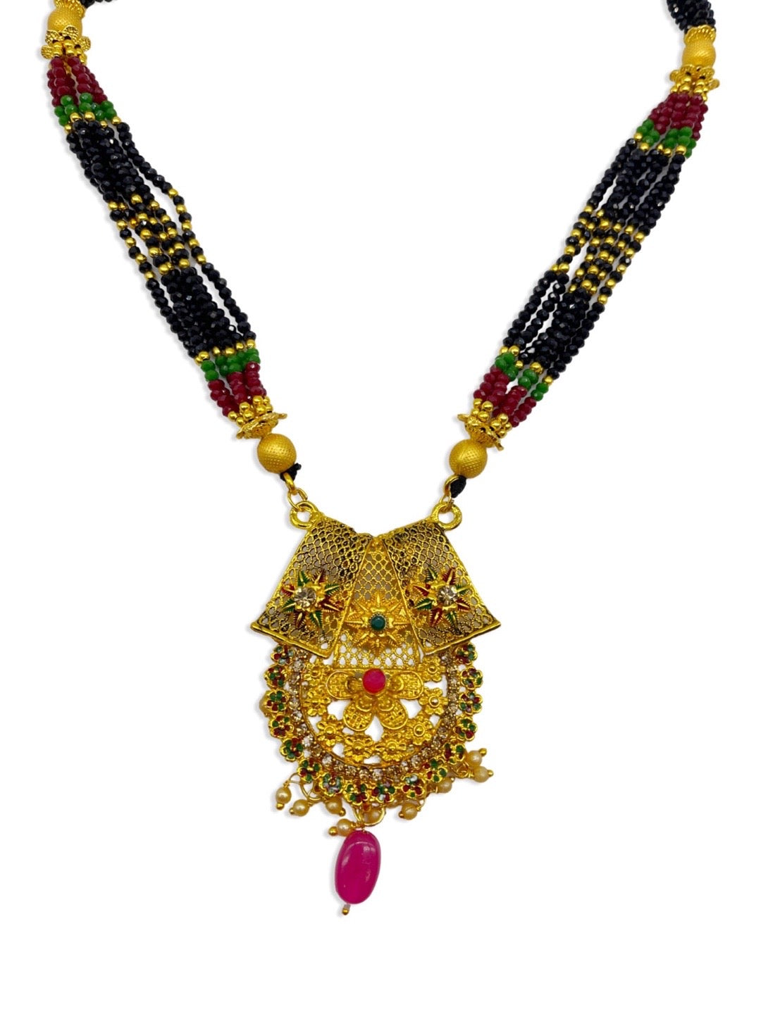 gold mangalsutra pendant design