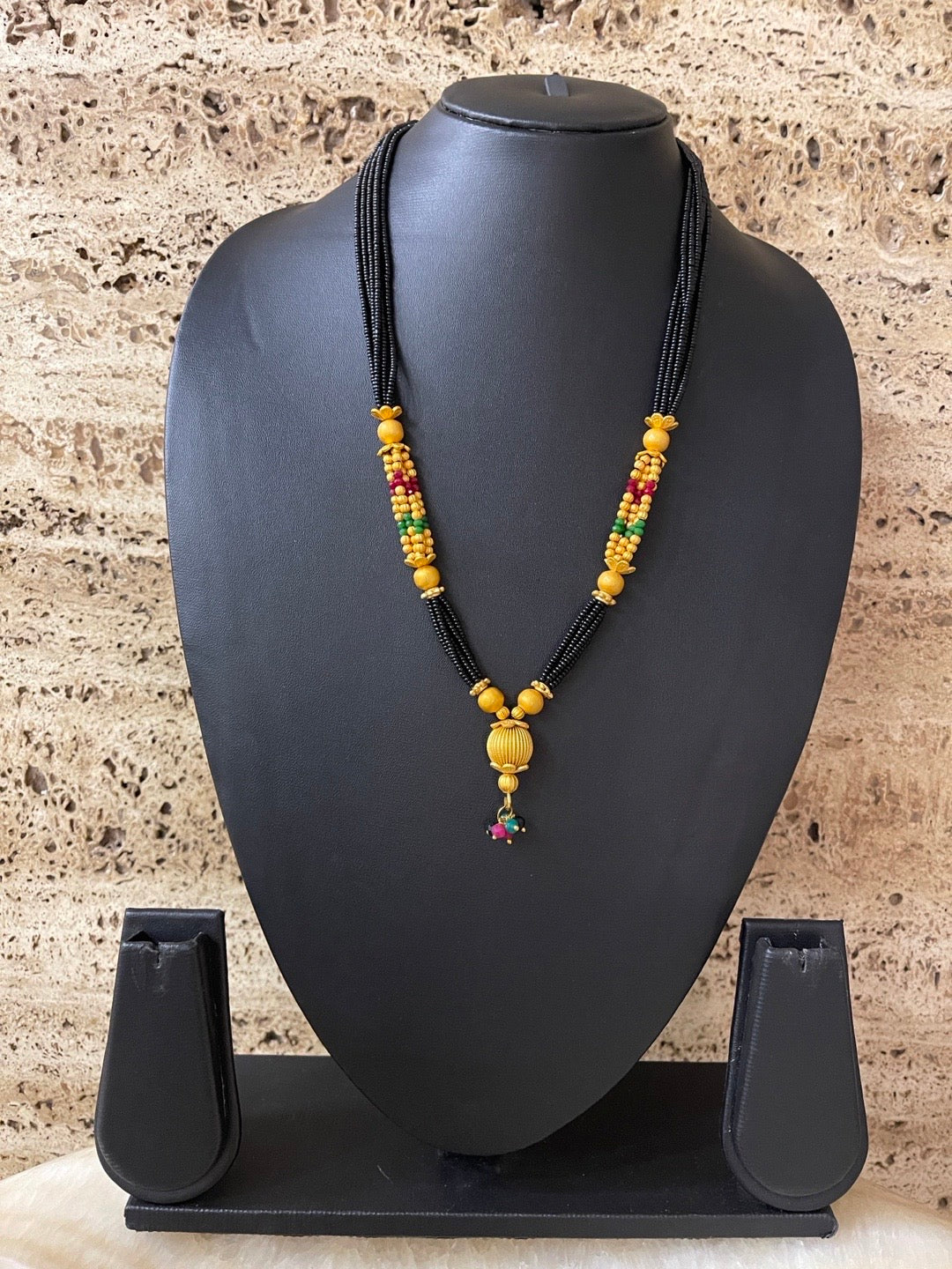 fancy short mangalsutra designs