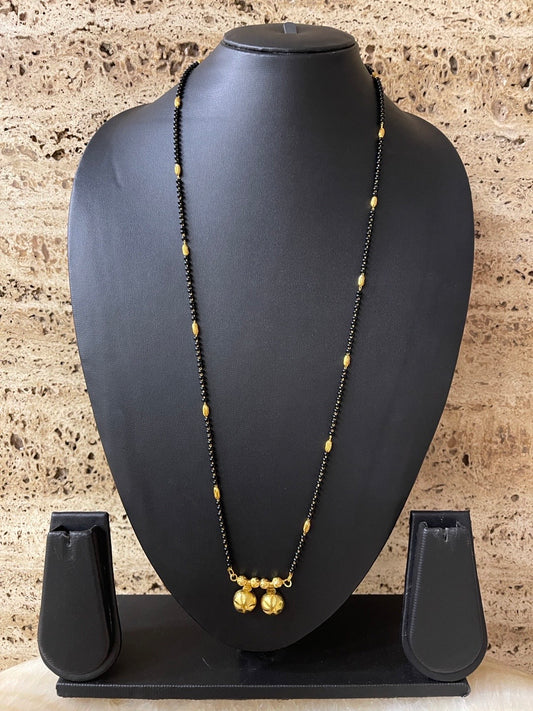 maharashtrian long mangalsutra designs