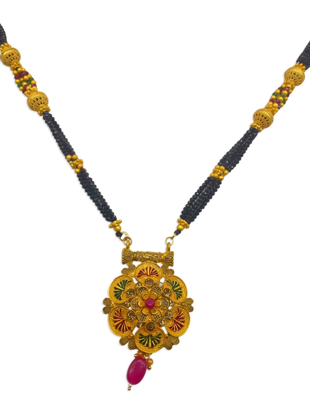 crystal mangalsutra designs