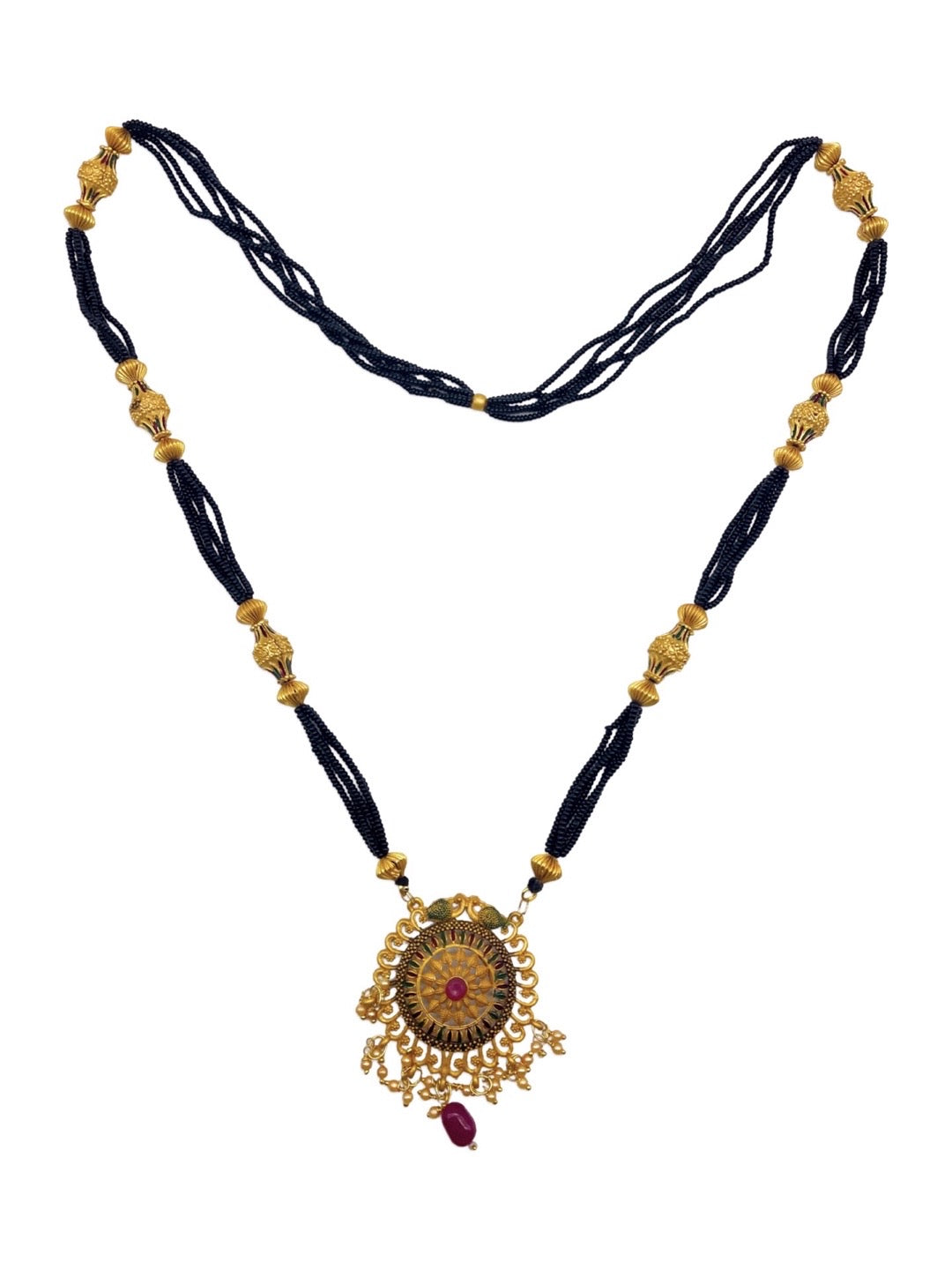 gold plated mangalsutra online