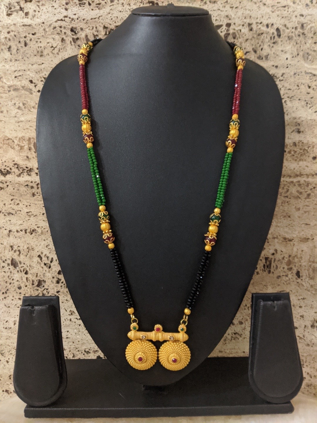 long gold mangalsutra designs latest