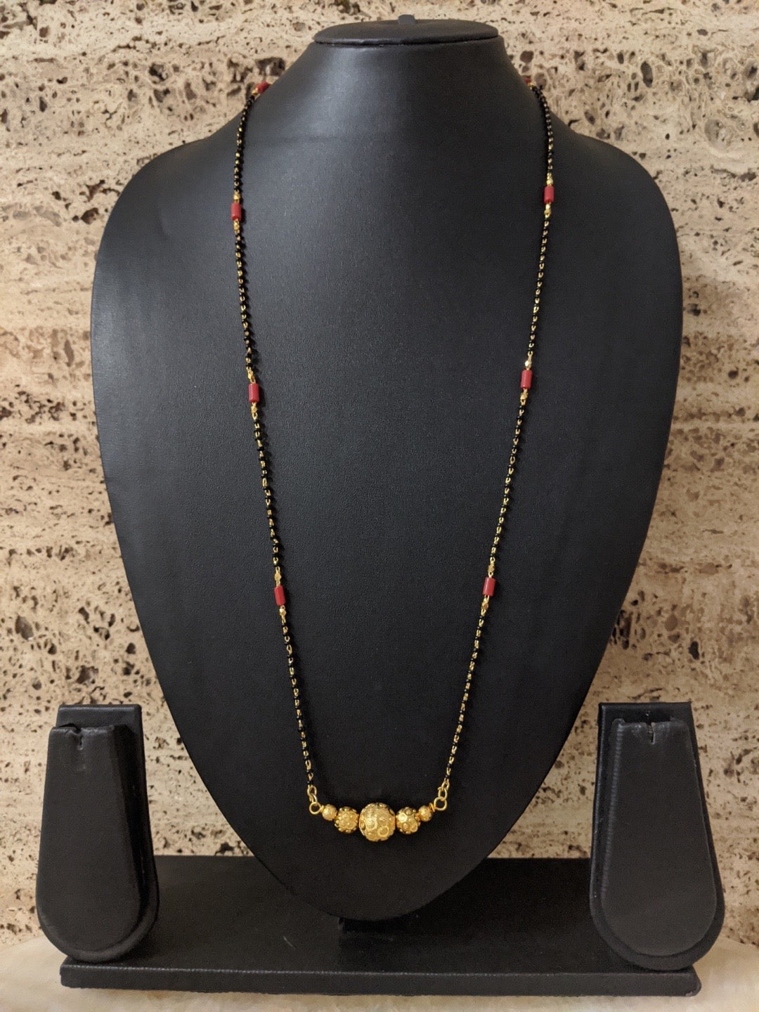 long gold mangalsutra designs