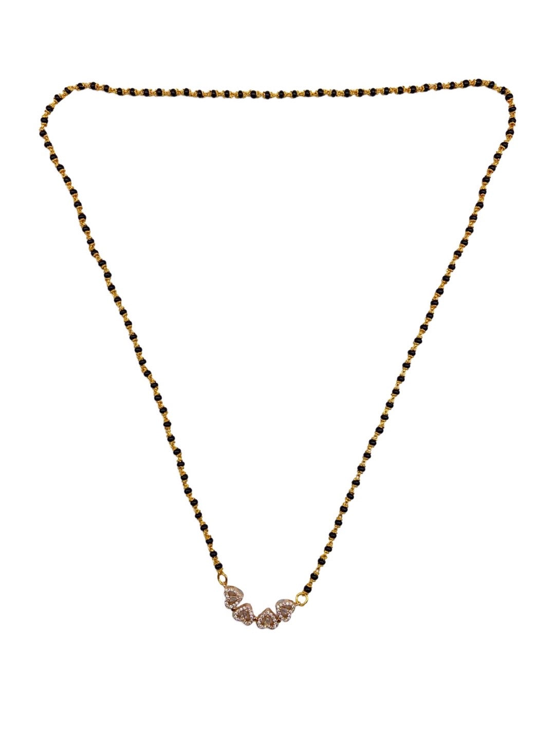 heart shape pendant mangalsutra