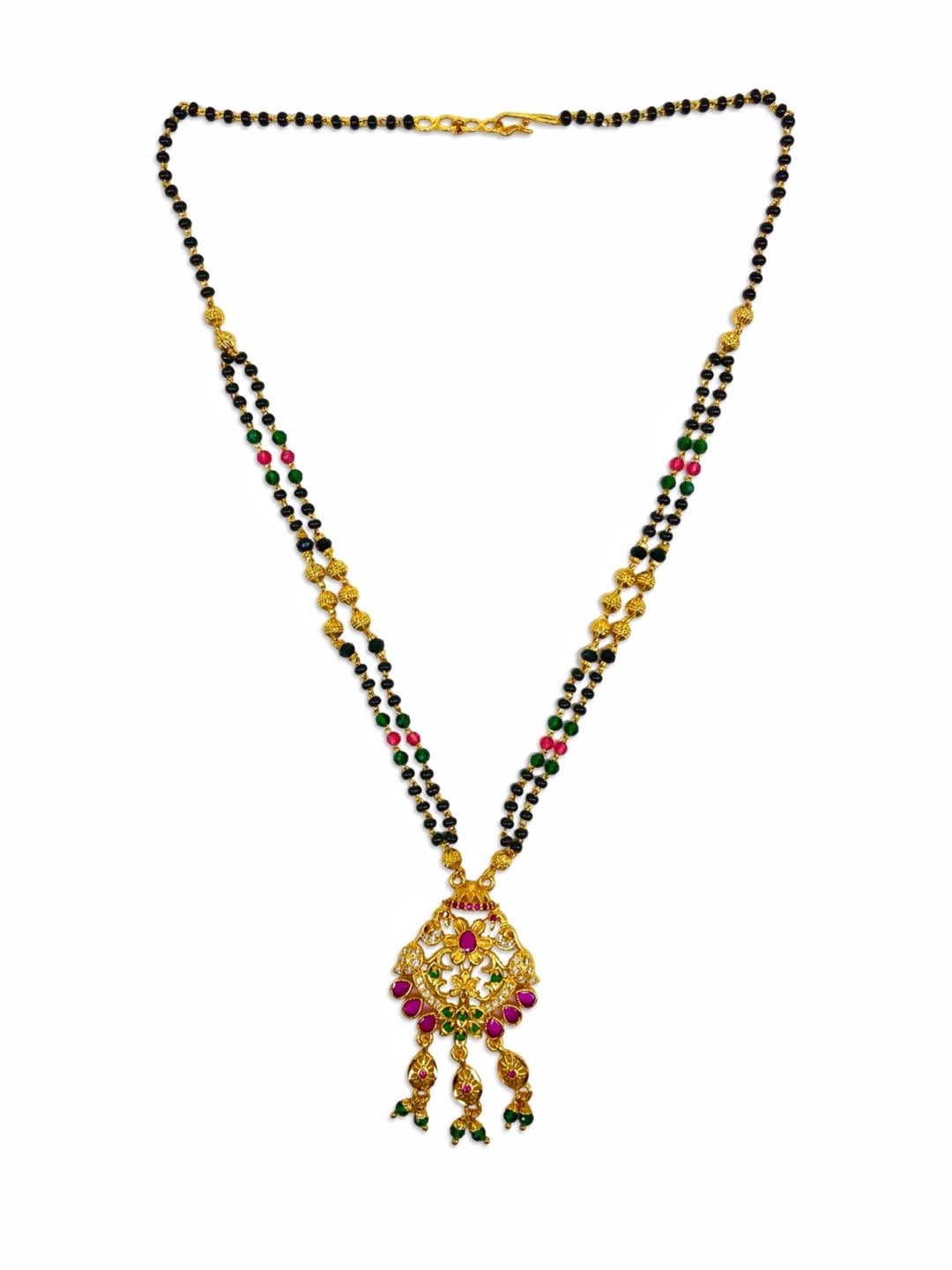 peacock pendant mangalsutra