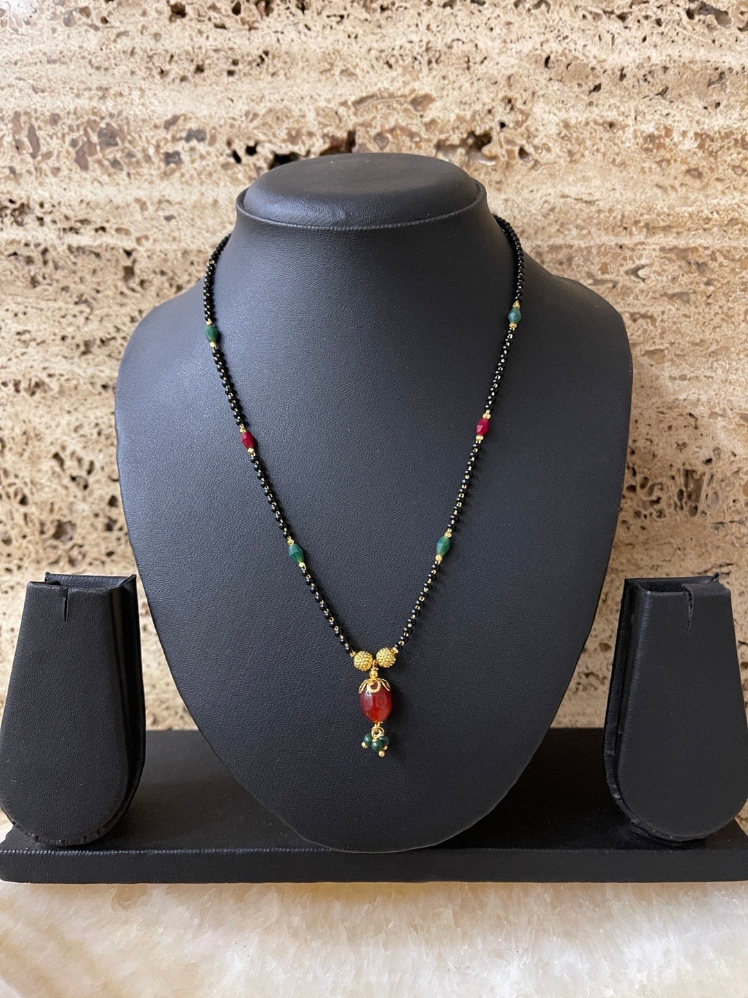 fancy short mangalsutra designs