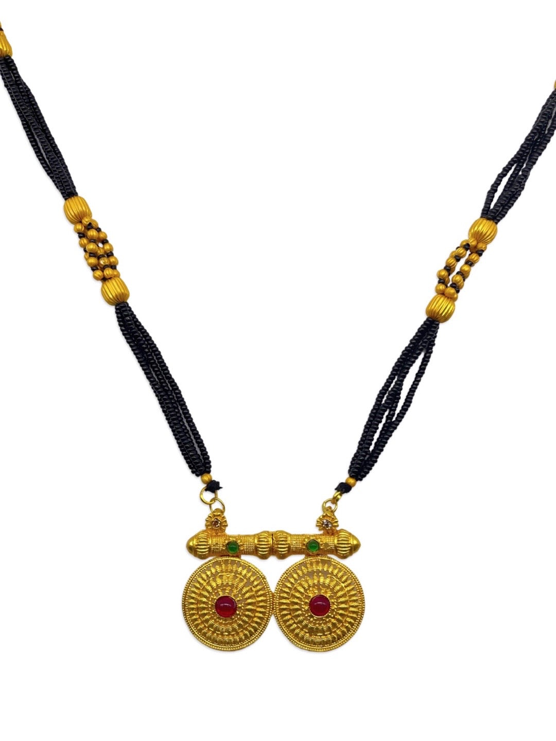traditional marathi mangalsutra