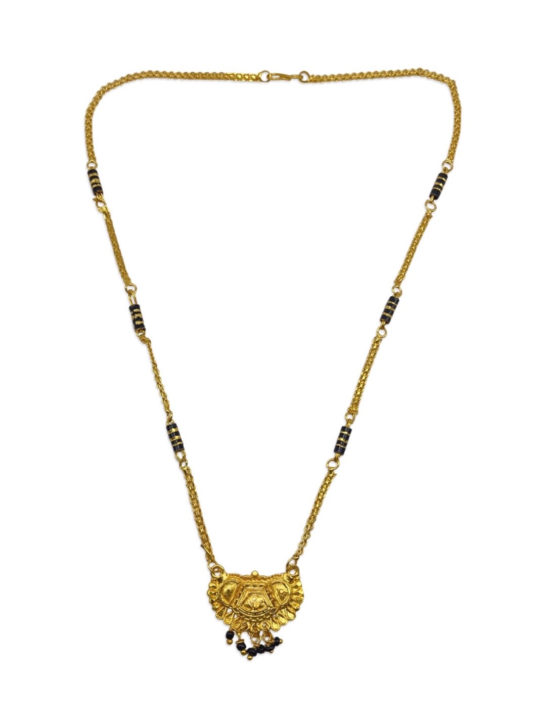 simple gold mangalsutra