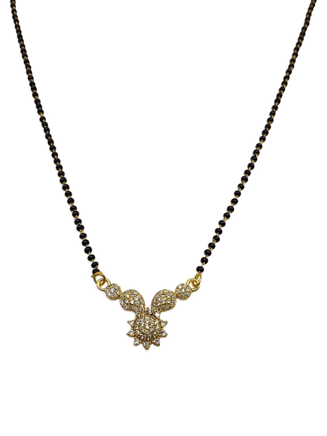 american diamond mangalsutra