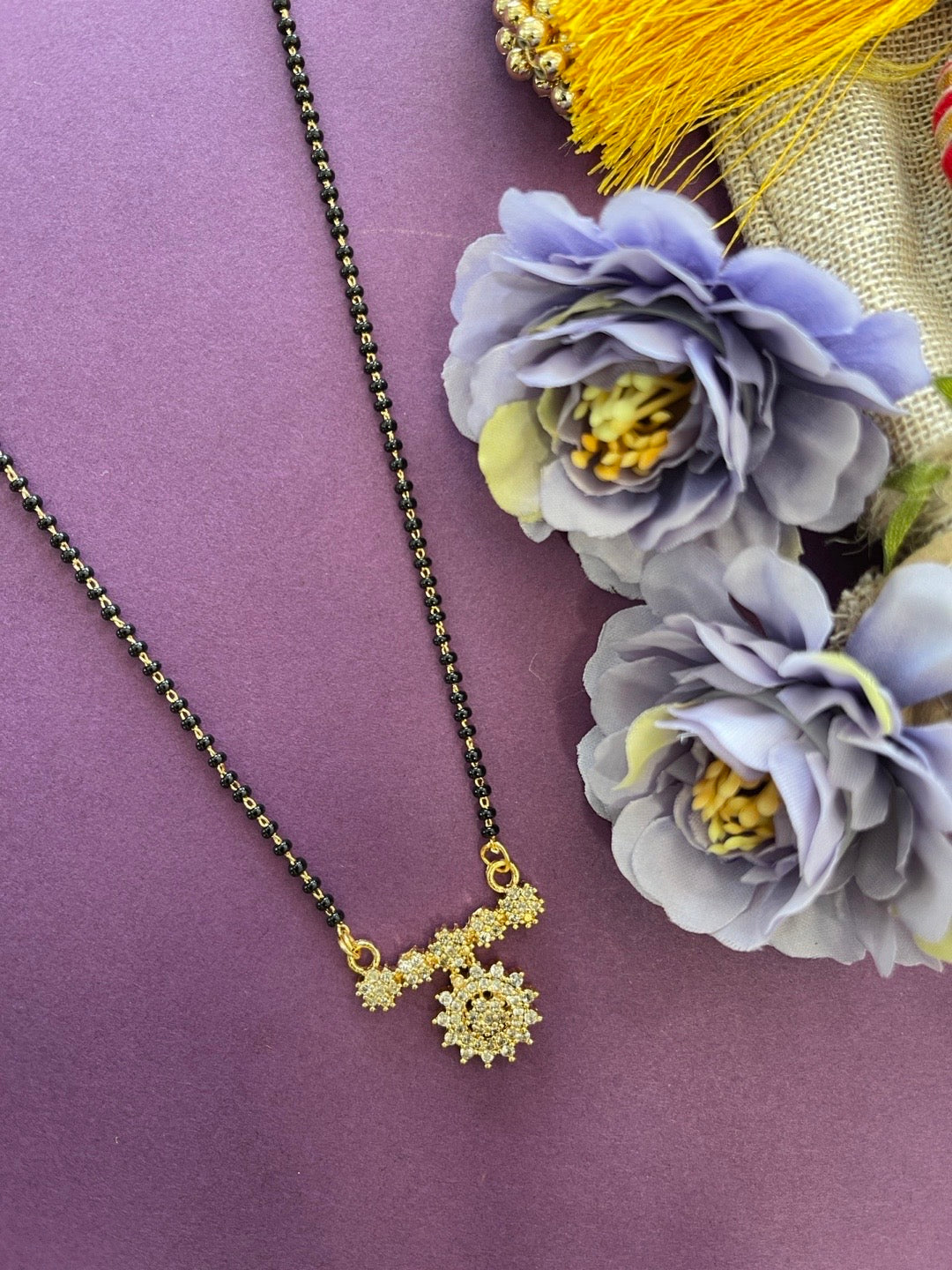 Pendant Latest Mangalsutra Chain Designs Simple Modern Short