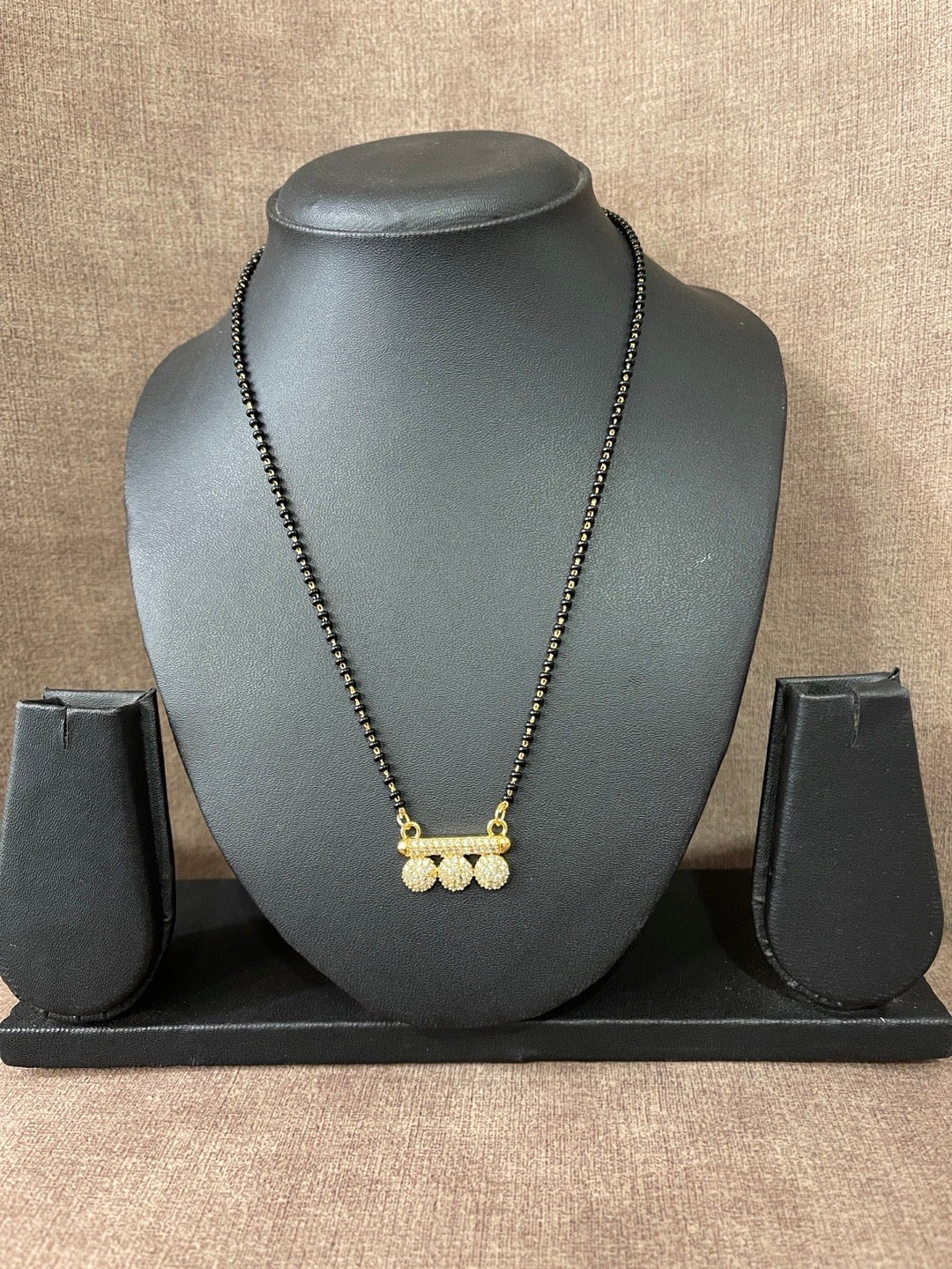 fancy short mangalsutra designs