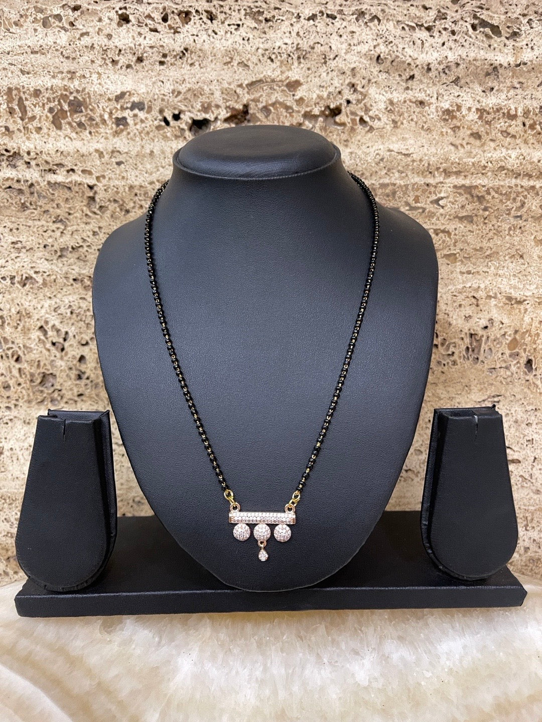 American Diamond Short Mangalsutra