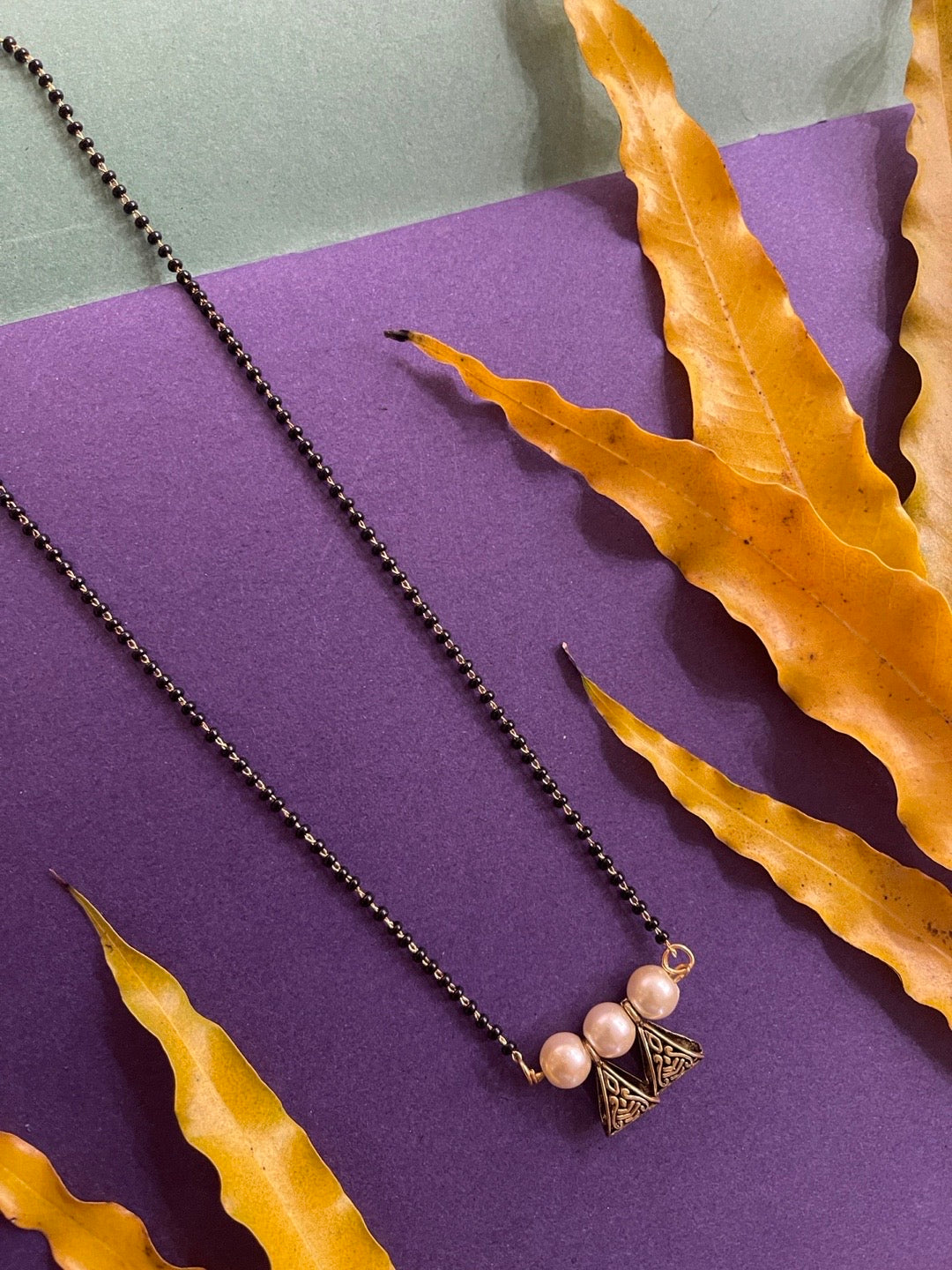 modern stylish short mangalsutra designs