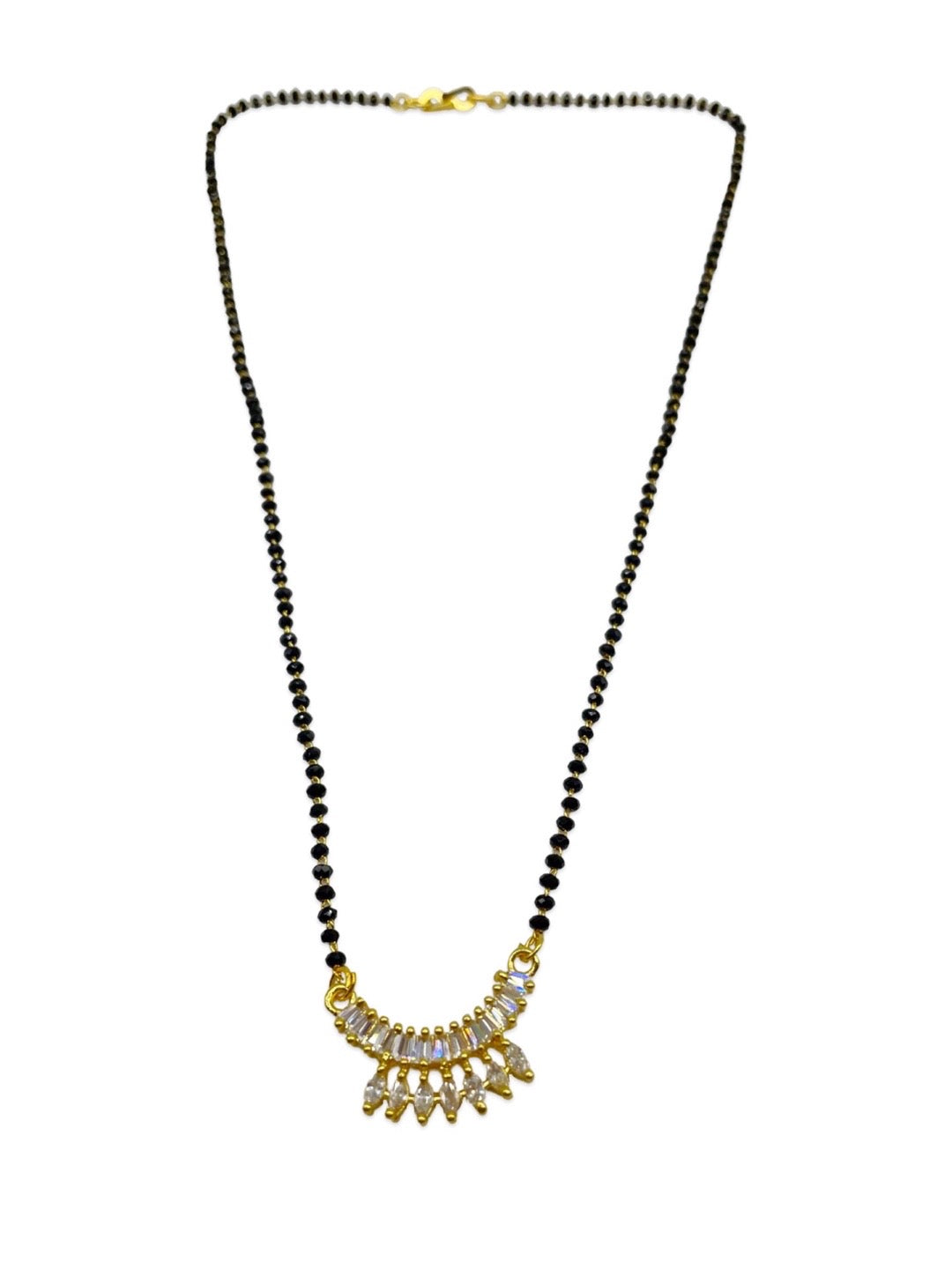 American Diamond Pendant Short Mangalsutra