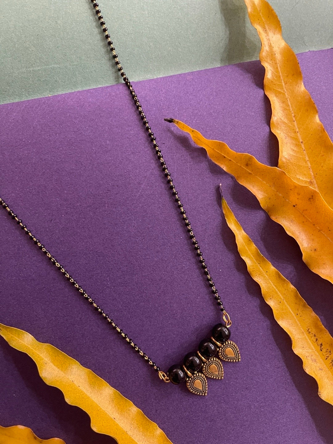 modern stylish short mangalsutra designs