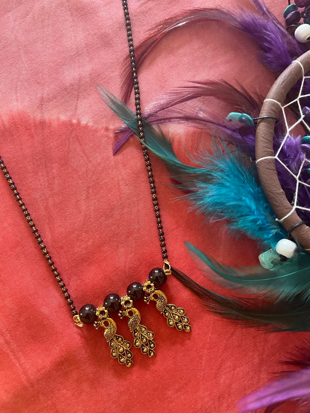 fancy short mangalsutra designs