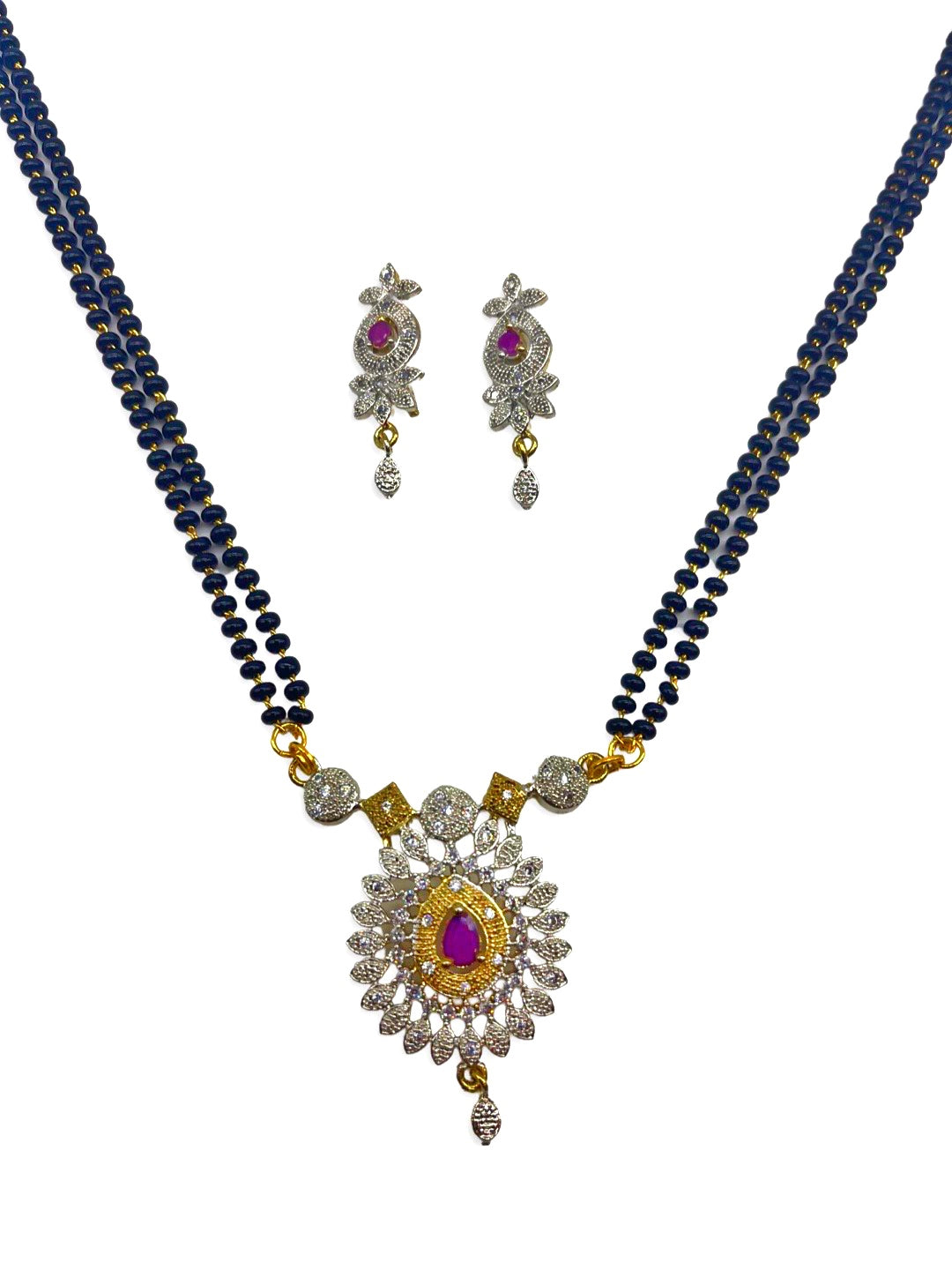 gold mangalsutra set