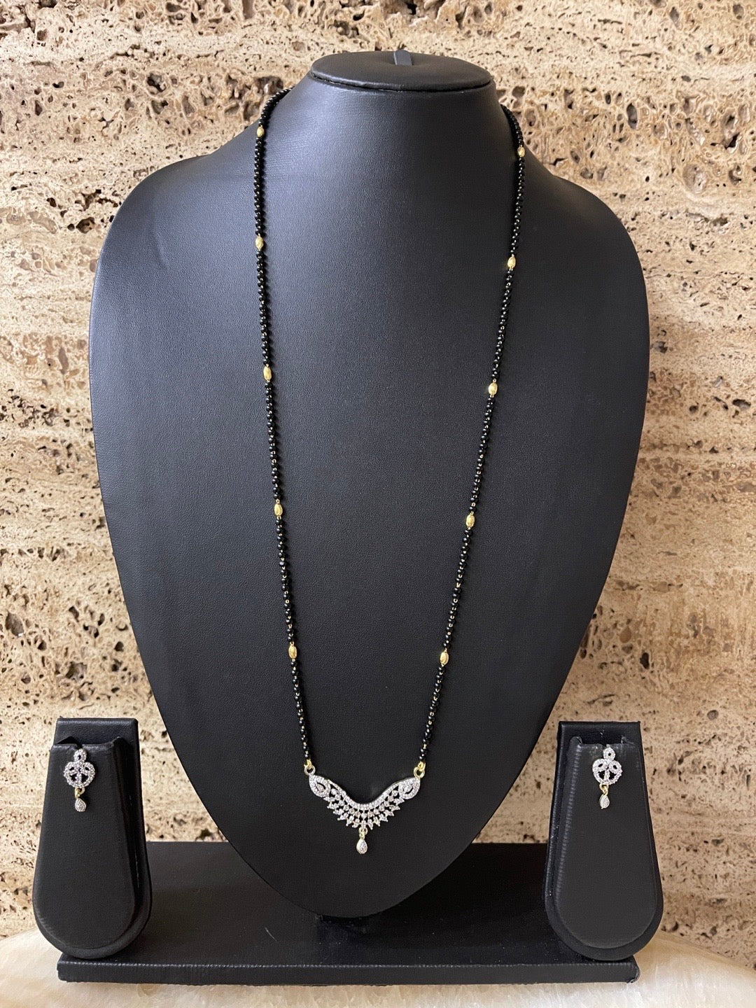 long gold mangalsutra designs latest