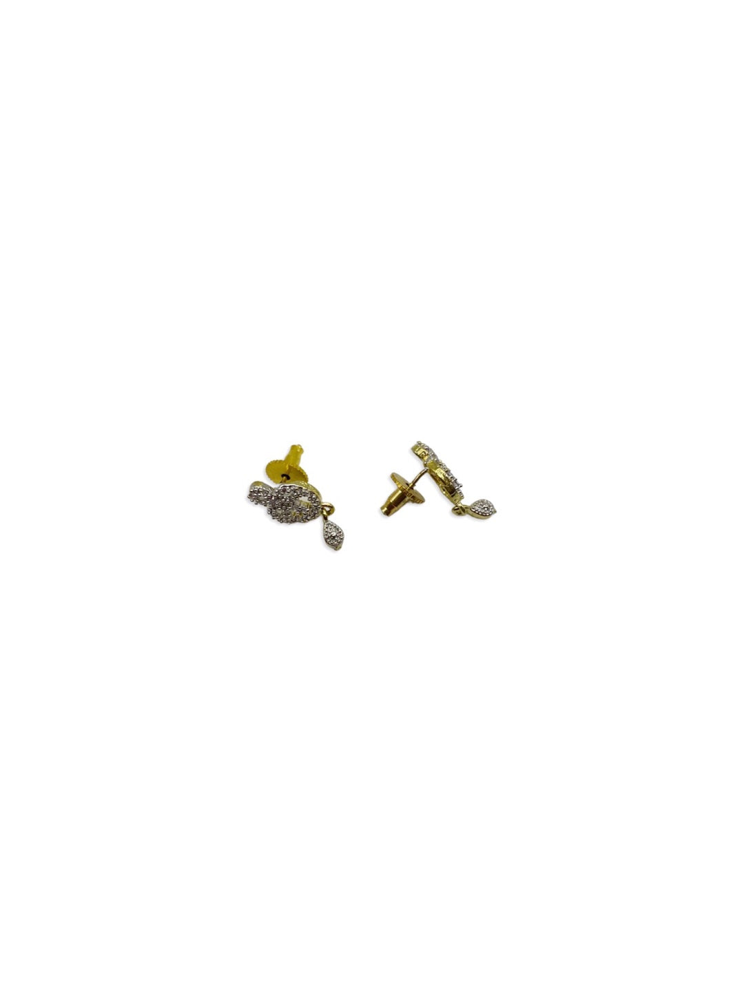 diamond mangalsutra with earrings